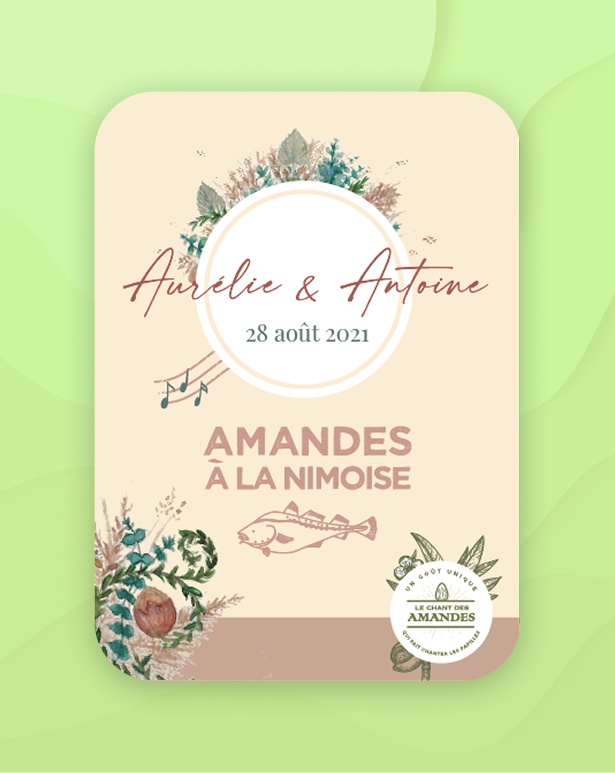 Exemple d'étiquette